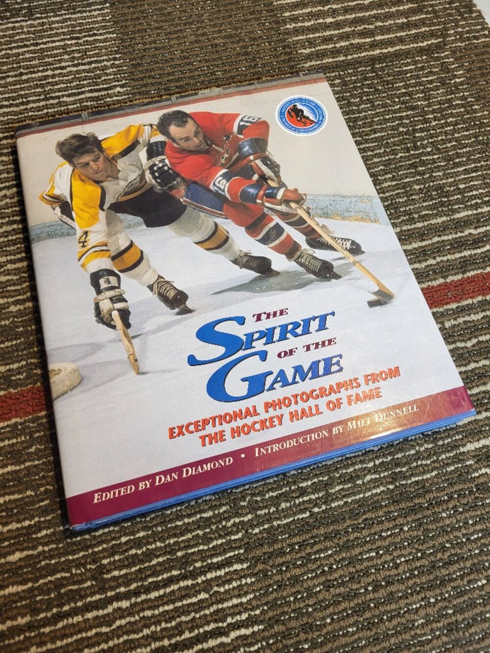 The Spirit of the Game - Photos from the HHOF - Coffee Table Hardcover book